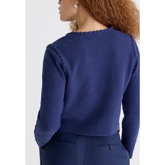 J. Crew Odette Sweater Lady Jacket – Mediterranean Navy - Picture 2 of 7